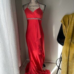 Nightway Collection Dress - Coral